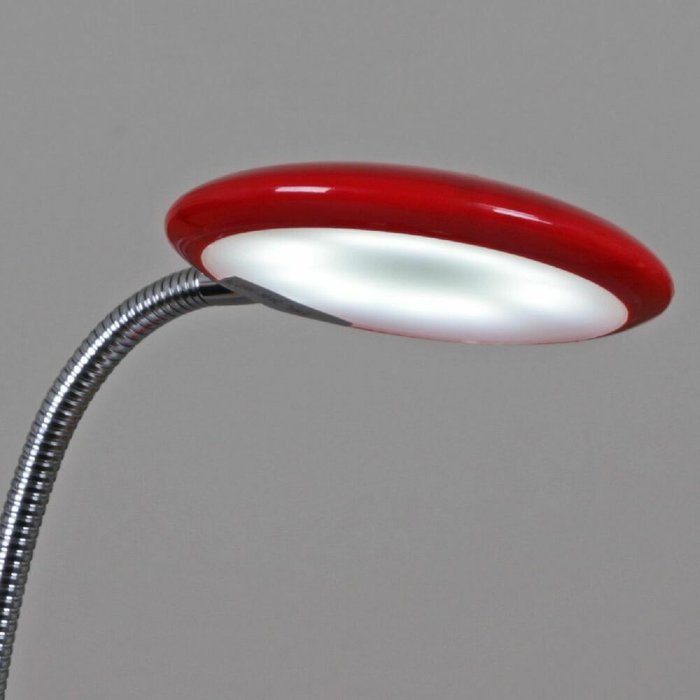 Настольная лампа 02715-0.7-01 RD (пластик, цвет красный) - лучшие Рабочие лампы в INMYROOM