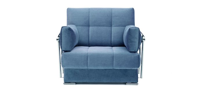 Кресло раскладное Дудинка Galaxy синего цвета - купить Интерьерные кресла по цене 21990.0
