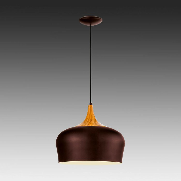 Подвесной светильник Obregon коричневого цвета