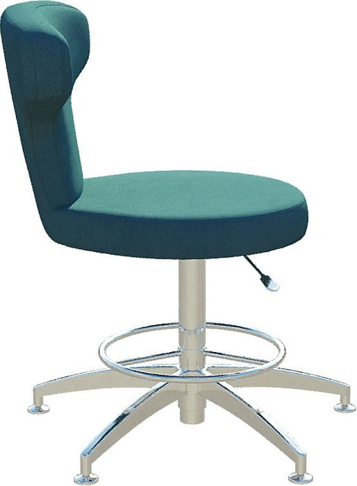 Стул офисный Витра Глазго бирюзового цвета - купить Офисные кресла по цене 22024.0