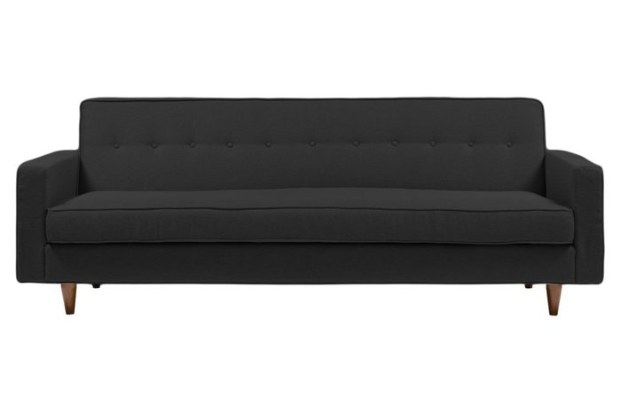 Диван Bantam Sofa Большой Лён Тёмно-Серый