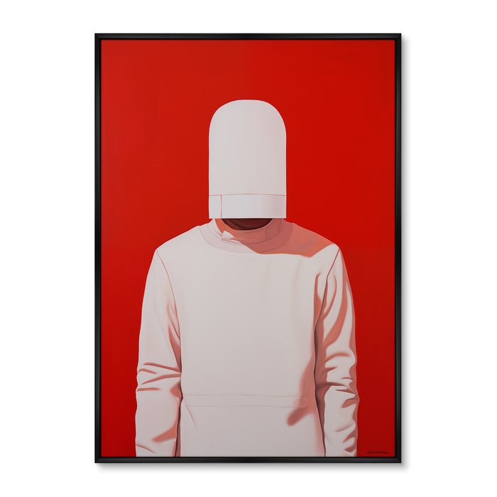 Репродукция картины Vibe collection, Фехтовальщик, No 2, 2024г.