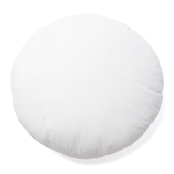 Круглая подушка Zz Filler белого цвета 45 см