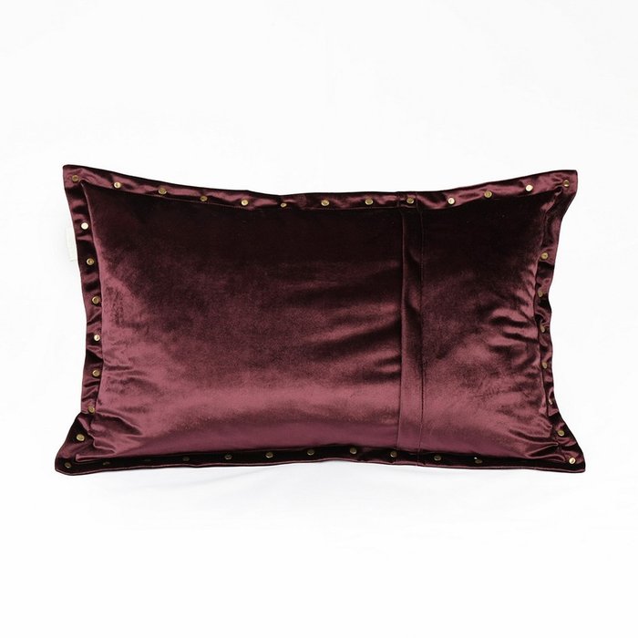 Чехол для подушки Людвиг 40х60 фиолетового цвета - купить Чехлы для подушек по цене 1491.0