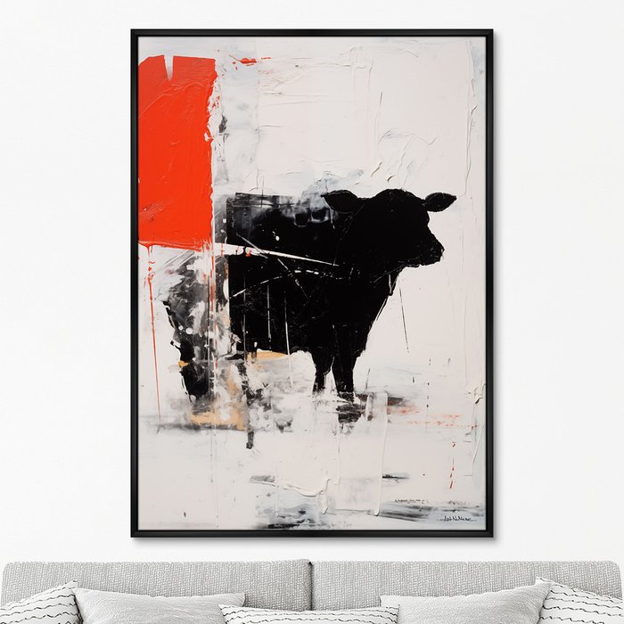 Репродукция картины The Bull, 2024г. - купить Картины по цене 24999.0