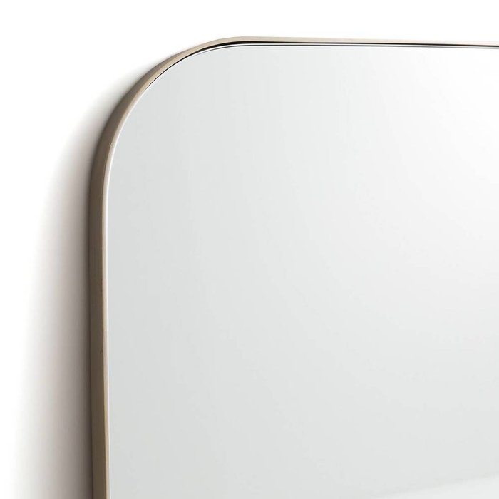 Настенное металлическое зеркало Lodus цвета латунь - купить Настенные зеркала по цене 31767.0