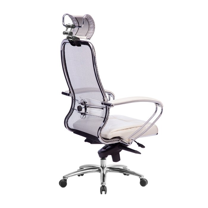 Кресло офисное Samurai белого цвета - лучшие Офисные кресла в INMYROOM