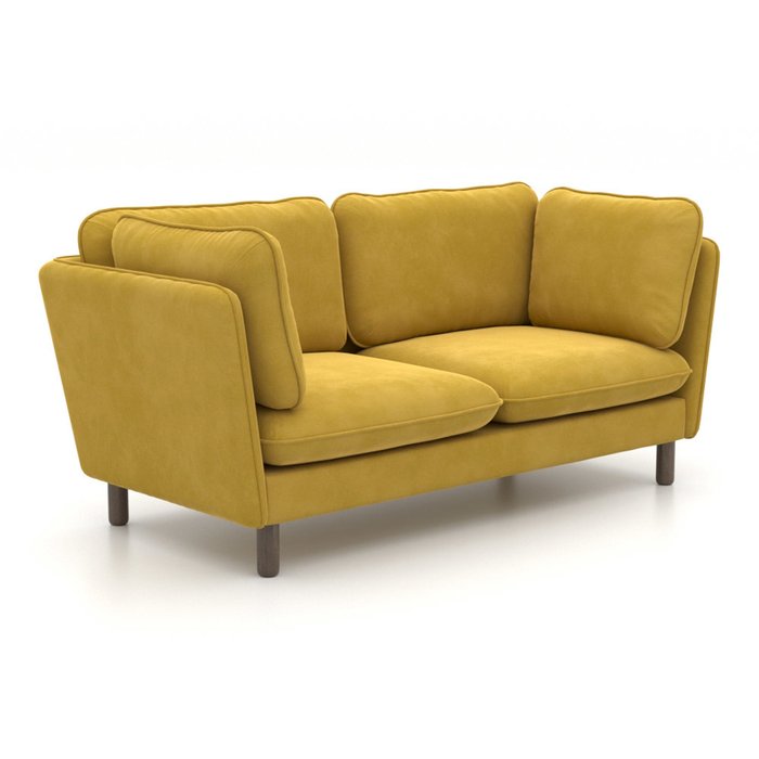 Диван Wes M желтого цвета - купить Прямые диваны по цене 65900.0