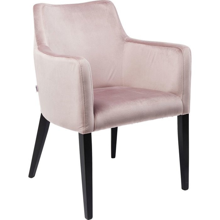 Стул с подлокотниками Mode розового цвета - купить Обеденные стулья по цене 53430.0