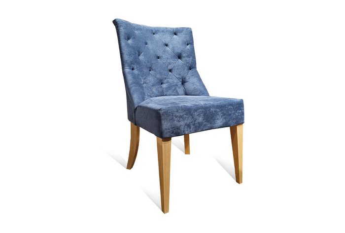Кресло Шейл синего цвета