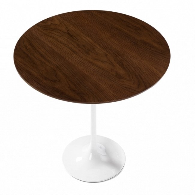 Кофейный стол Tulip Wood из металла и дерева  - купить Кофейные столики по цене 17613.0