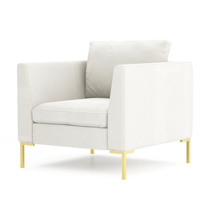 Кресло Kona белого цвета 2 фото - купить Интерьерные кресла по цене 58300.0