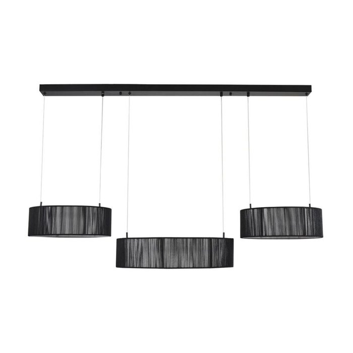 Подвесная люстра Kava 8371/70L (ткань, цвет черный)