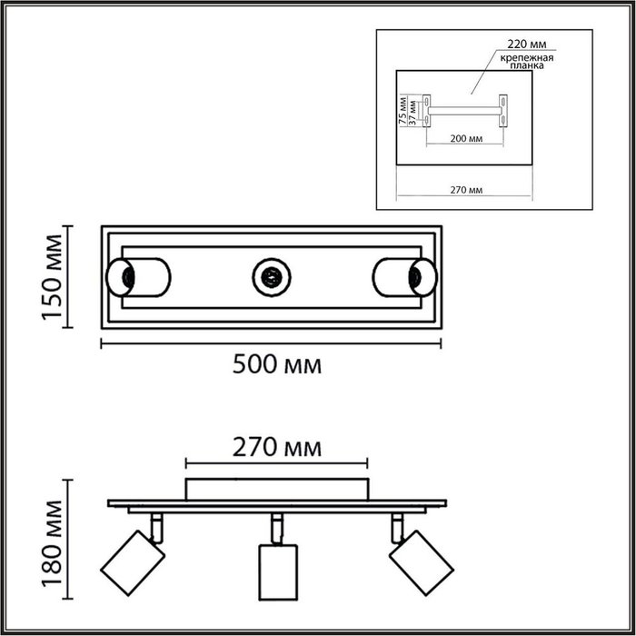 Спот Ledio 8025/20WL - лучшие Встраиваемые споты в INMYROOM