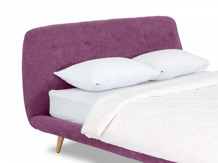 Кровать Loa фиолетового цвета 160x200 - лучшие Кровати для спальни в INMYROOM