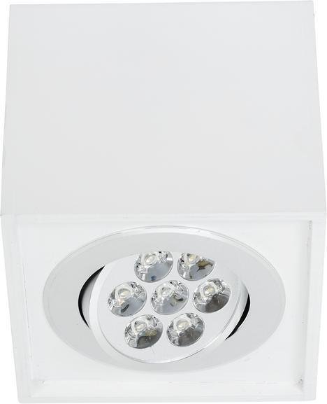 Потолочный светодиодный светильник Box Led белого цвета