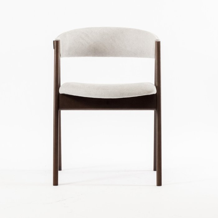 Стул Дублин коричнево-серого цвета - купить Обеденные стулья по цене 16990.0