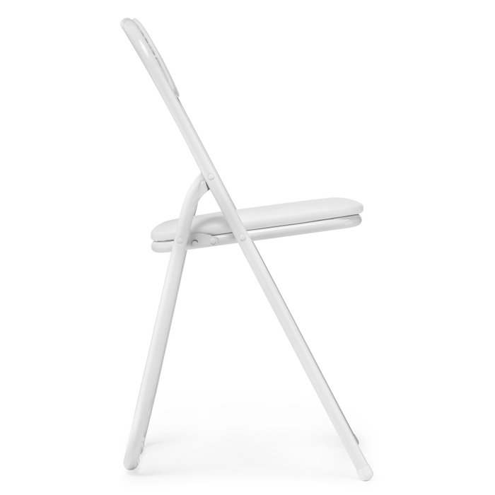 Стул складной Fold 1 белого цвета - лучшие Обеденные стулья в INMYROOM