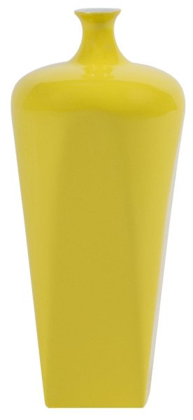 Ваза настольная Vase Ceramic light mustard HP-40 / HC10260-YW