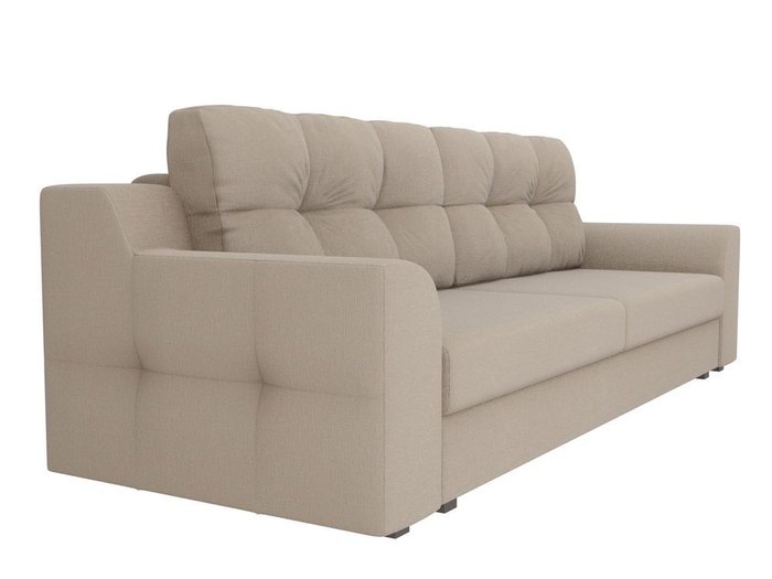 Прямой диван-кровать Сансара бежевого цвета - лучшие Прямые диваны в INMYROOM