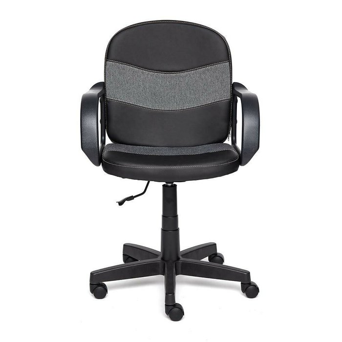 Кресло офисное Baggi черно-серого цвета - лучшие Офисные кресла в INMYROOM