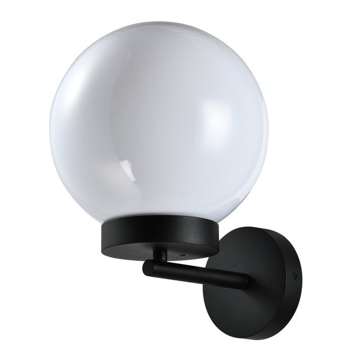 Светильник BOLLA 1x10W (led) E27 ЧЕРНЫЙ IP65 Светильник BOLLA 1x10W (led) E27 ЧЕРНЫЙ IP65