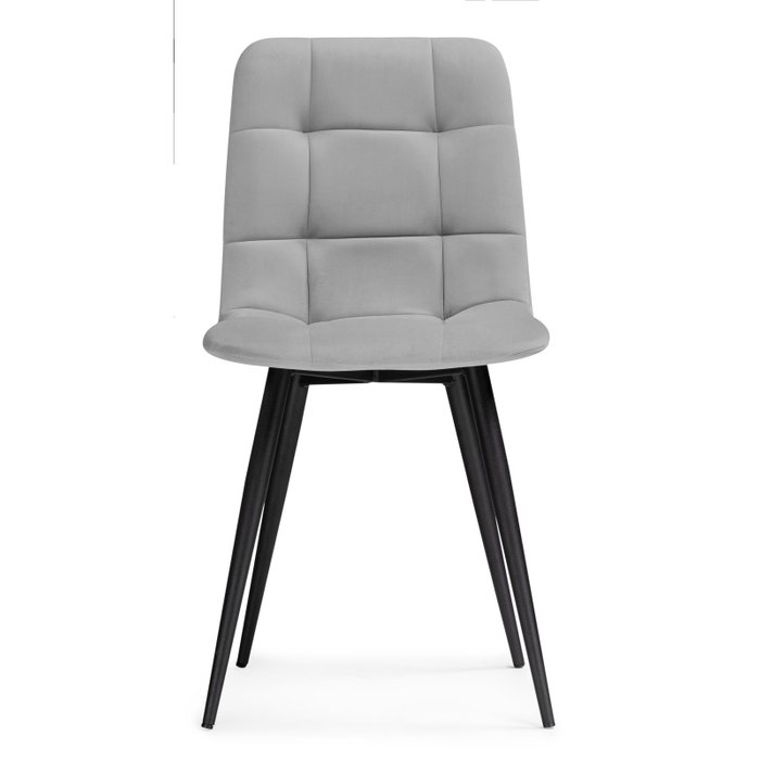 Стул Чилли светло-серого цвета - купить Обеденные стулья по цене 4190.0