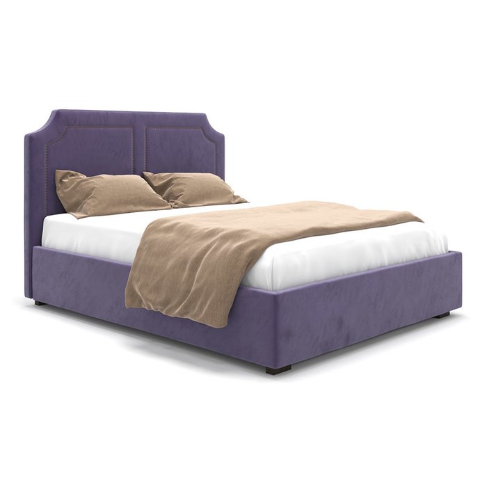 Кровать Kimberly фиолетового цвета 140х200
