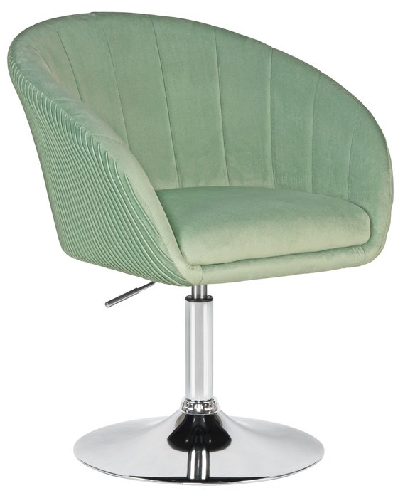 Кресло дизайнерское Edison мятного цвета
