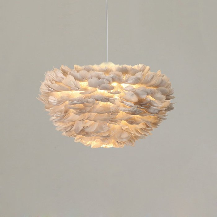 Люстра FEATHERS D60 Gray