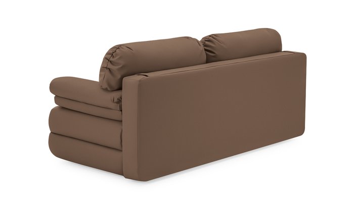 Диван-кровать Титан коричневого цвета - лучшие Прямые диваны в INMYROOM