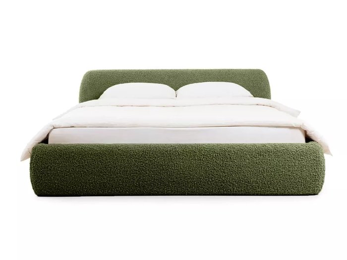 Кровать Sintra 160х200 зеленого цвета без подъемного механизма  - купить Кровати для спальни по цене 78300.0