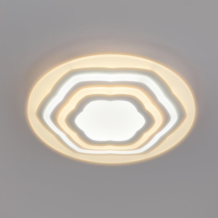 Светодиодный потолочный светильник с пультом управления 90117/4 белый