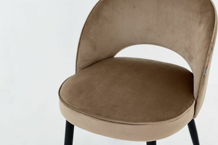 Набор из двух стульев Моли темно-бежевого цвета - лучшие Обеденные стулья в INMYROOM