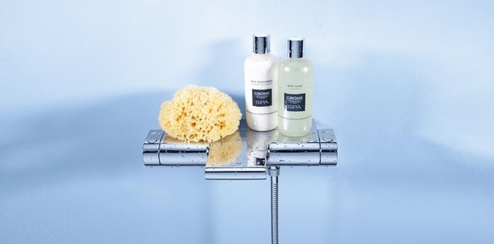 Термостат Grohtherm 2000 New для ванны - купить Смесители для кухни по цене 67462.0