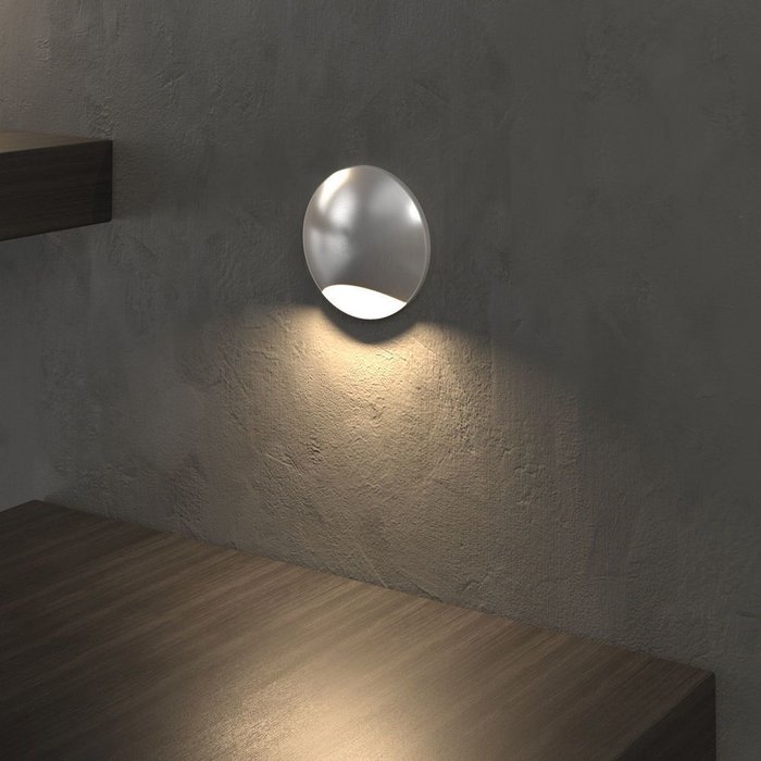 Подсветка для лестниц и дорожек алюминий MRL LED серого цвета - лучшие Подсветка для лестниц в INMYROOM