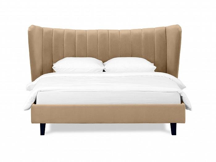 Кровать Queen Agata L 160х200 коричневого цвета