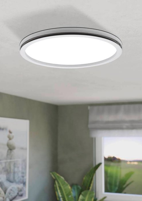 Потолочный светильник Lazaras 99841 (пластик, цвет белый) - лучшие Потолочные светильники в INMYROOM