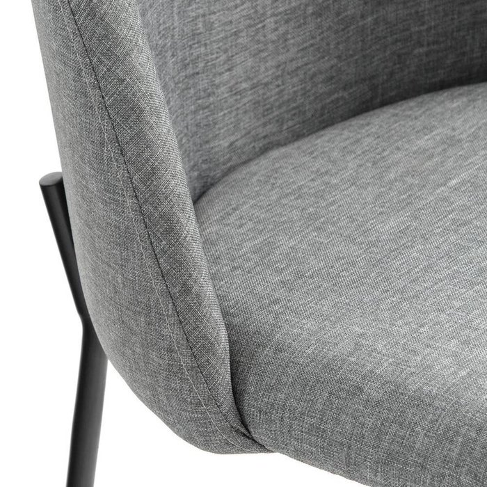 Комплект из двух стульев Nordie серого цвета - лучшие Обеденные стулья в INMYROOM