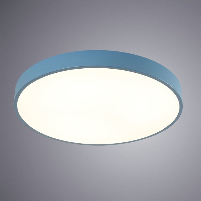 Потолочный светильник голубого цвета - купить Потолочные светильники по цене 7020.0