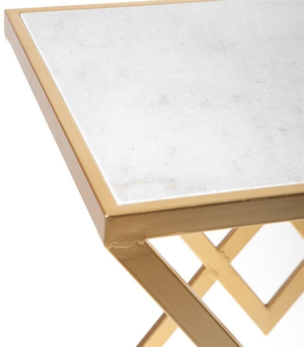Столик с белым мрамором - купить Кофейные столики по цене 11210.0
