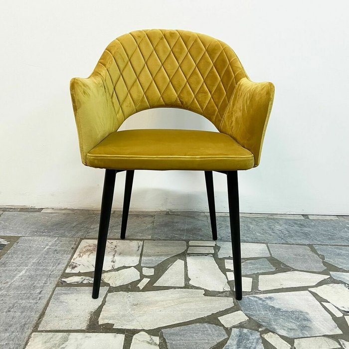 Стул Белладжио горчичного цвета - купить Обеденные стулья по цене 12500.0