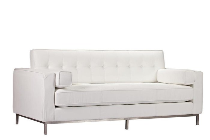 Диван Modern Seat белого цвета - лучшие Прямые диваны в INMYROOM