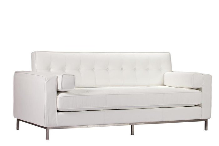 Диван Modern Seat белого цвета - лучшие Прямые диваны в INMYROOM Диван Modern Seat белого цвета - лучшие Прямые диваны в INMYROOM