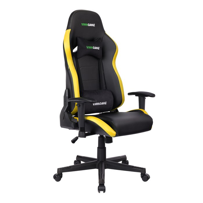 Игровое компьютерное кресло Astral черно-желтого цвета