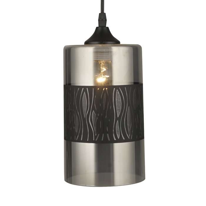 Подвесной светильник Ejdel дымчато-черного цвета - лучшие Подвесные светильники в INMYROOM