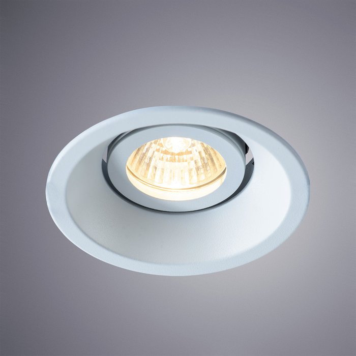 Светильник Arte Lamp GRUS A6668PL-1WH - купить Встраиваемые споты по цене 390.0