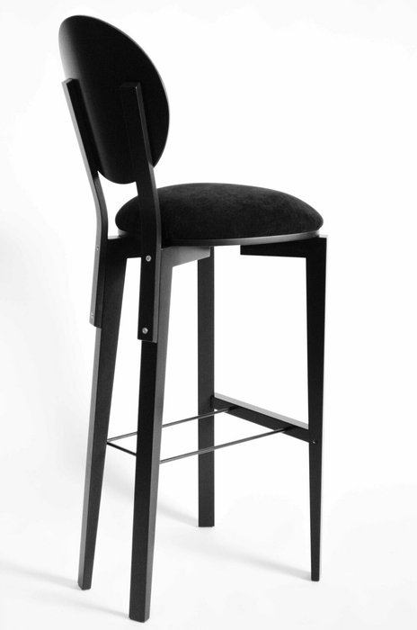Стул барный Circus черного цвета - лучшие Барные стулья в INMYROOM