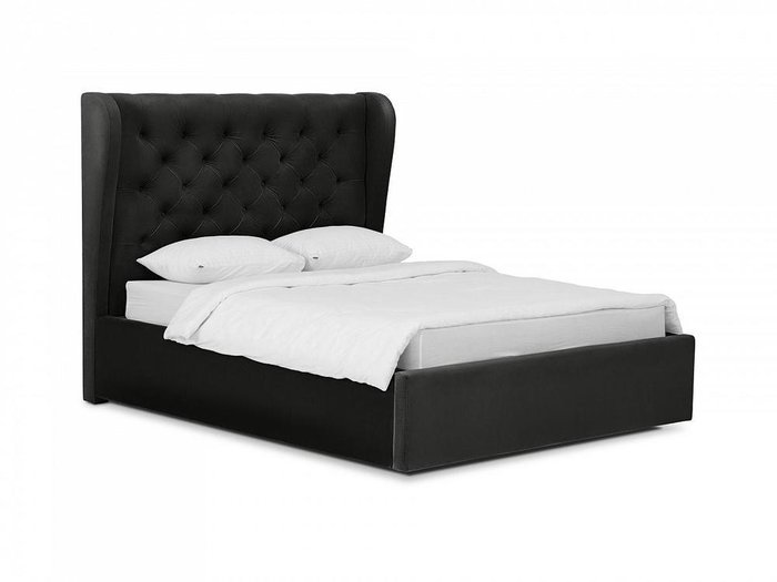 Кровать Jazz черного цвета 160х200 с подъемным механизмом - купить Кровати для спальни по цене 73190.0