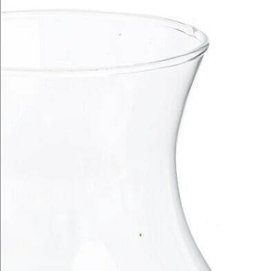 Стеклянная ваза прозрачного цвета - лучшие Вазы  в INMYROOM